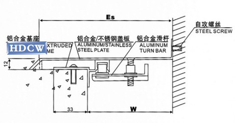 內墻吊頂變形縫的專業解決方案——HDCW鋁合金內墻變形縫的優勢與應用